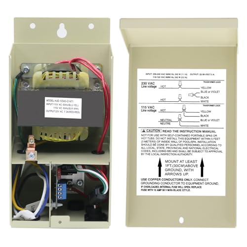 Pool Cleaner 520556 Power Center Replacement Salt Chlorine Generator Systems Compatible with IntelliChlor Pool and Spa Automatic Control System Models IC20, IC40, IC60 - Thumbnail 3