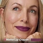 FOCALLURE Ultra Chic Matte Lipstick,Rich Vitamin E Lip Crayon,Lightweight Matte Color without Drying or Fading,Long Lasting Waterproof Lips Makeup,19 - Image 2