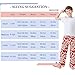 voucong Fashion Bright Red Heart Leopard Christmas Pajama Pants Long Printed Clothes Houses with Pockets