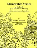 Memorable Verses in the Torah (The Five Books of Moses) with commentary and questions 0974772445 Book Cover