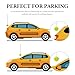 DXNQ 4 PCS Garage Parking Aid Ball, Car Stop Indicator Retracting Ball Sensor Assist with Rope, Garage Parking Guide System Vehicles Parking Assistant Kit, Car Accessories