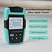 QIIRUN TM530 4-in-1 Fiber Optic Tester — Optical Power Meter -70~+10 dBm, 10km VFL Visual Fault Locator, RJ45 Cable Tester & LED Light, Rechargeable, FC/SC/ST Fiber Light Meter