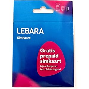 Lebara Prepaid Simkaart zonder beltegoed