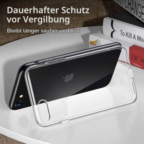 ESR für iPhone SE3/SE/8/7 Hülle, Originalgefühl, Transparent, Klar – Ansicht 4