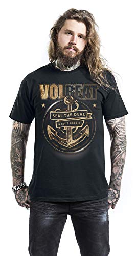 Volbeat Anchor Uomo T-Shirt Nero Regular
