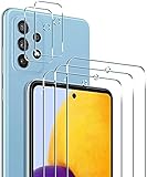 pegamento pegar pantalla movil ✔【2.5D BORDES LISOS SUAVES】De esta manera su compatibilidad Samsung Galaxy A72 4G/5G es excelente con una amplia gama de casos, así como ofrecer un aspecto suave y brillante para el cristal de la pantalla. Resistente a los golpes ya los rasguños.