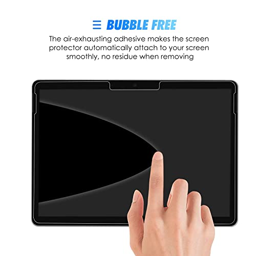 Sparin [2 Pack] Screen Protector Compatible With Microsoft Surface Go 3 / Surface Go 2 / Surface Go (2021/2020) 10.5 Inch, Tempered Glass, High Responsive #TOP5