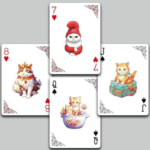 Baraja de Poker The World of Cats con 54 Cartas miniatura 6