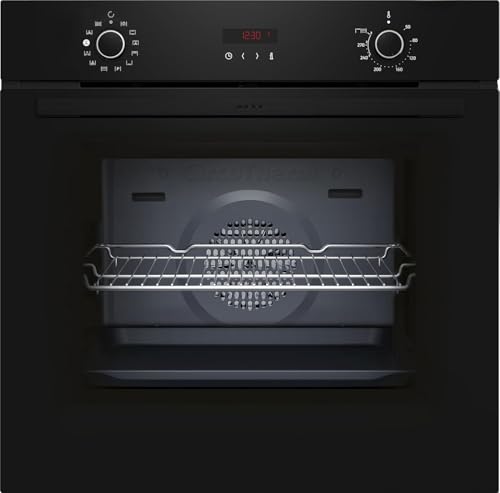 Neff B2CVG6AK3 N 30, horno empotrado con soporte de vapor, 60 x 60 cm, negro