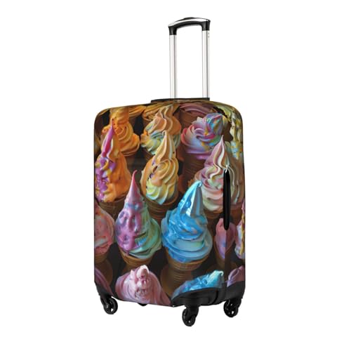 Housse de bagage de voyage extensible et lavable blanche taille S - 2