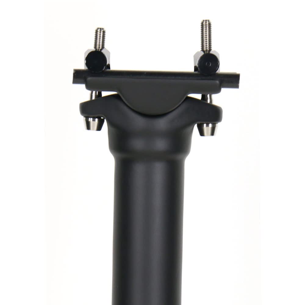 QIKU Carbon Tige de Selle Convient pour Les vélos de Route de vélo de Montagne 350/400mm