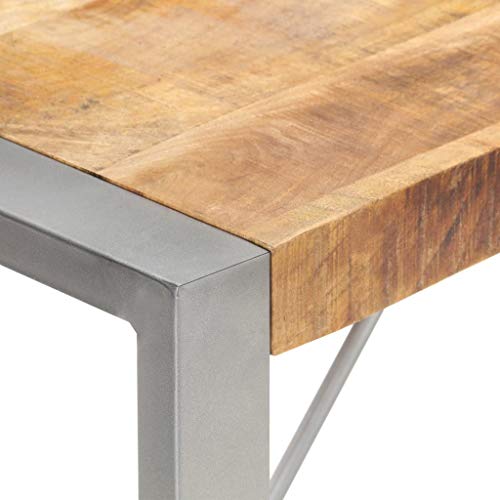 Table repas bois massif manguier 200 cm pour recevoir vos nombreux invités