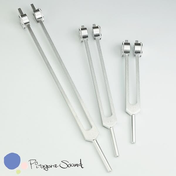 バイオソニックス社製オットーチューナー128Hz 音叉 オットーチューナー32 Hz 64 Hz 128 Hz 3本 バイオ