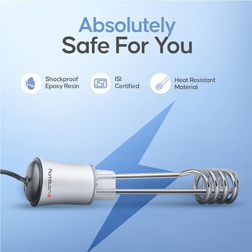 Longway LWIR01 1500 W Water Proof Immersion Heater Rod (White) - Image 7