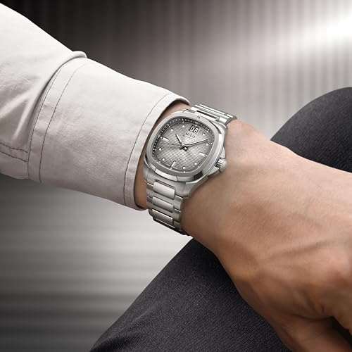 Image of MIDO Multifort TV Big Date - Swiss Automatic Watch for Men - 40mm Case with Transparent Caseback