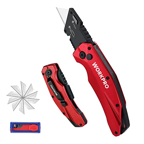 WORKPRO Cutter Professionnel Pliant, Cutter...