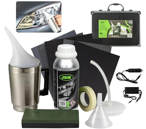 Kit Lucidatura Fari Auto - 200ml Polimero Liquido, Per Riparare Ingiallimento E Graffi - Foto 3