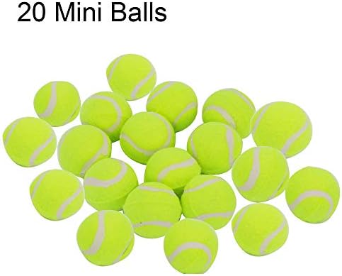 LUCKYERMORE Mini Dog Fetch Tennis Ball-2 Inch Super Bounce Interactive Toy Ecofriendly Balls for Small Dogs Puppy Training, Play, Exercise & Fetch