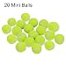 LUCKYERMORE Mini Dog Fetch Tennis Ball-2 Inch Super Bounce Interactive Toy Ecofriendly Balls for Small Dogs Puppy Training, Play, Exercise & Fetch