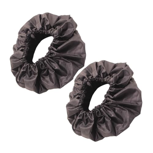 ifundom Wheelchair Protector Covers 2 Pack Stroller Wheel Cover Prevents Floor Damage Easy to Apply