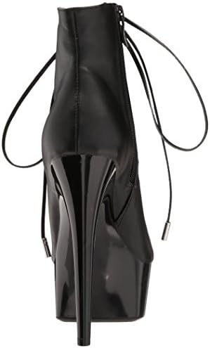 Ellie Shoes Women's 609-reverse Ankle Bootie, Black Polyurethane, 7 US/7 M US | Image 2