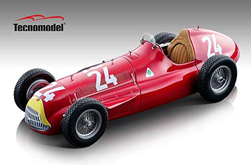TECNOMODEL Alfa Romeo 159 M Juan Manuel Fangio (Winner Swiss GP 1951) [Escala 1:18 en Rojo]