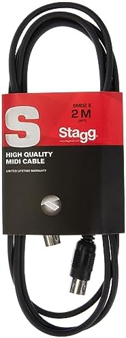 Stagg SMD2 E S-Series Cable Plastic MIDI Cable - 2m