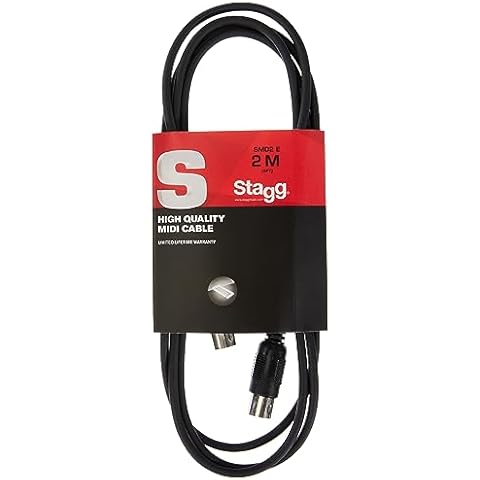 Câble MIDI Stagg SMD2 E 2m Cover