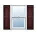 Ekena Millwork LP2C14X03600BD Custom Two Equal Panels, Raised PanelShutter (Per Pair)14 1/2"W x 36"HBordeaux
