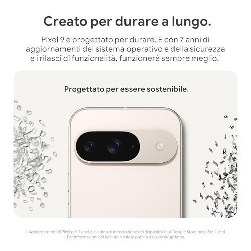 Pixel 9 - Smartphone Android sbloccato con Gemini, fotocamera avanzata, batteria con 24 ore di autonomia e display Actua da 6,3" - Nero ossidiana, 256GB - Smartphone - Immagine 12