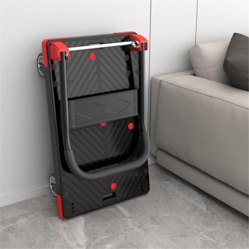 Carretilla de plataforma plegable con ruedas silenciosas 5 pulg miniatura 5