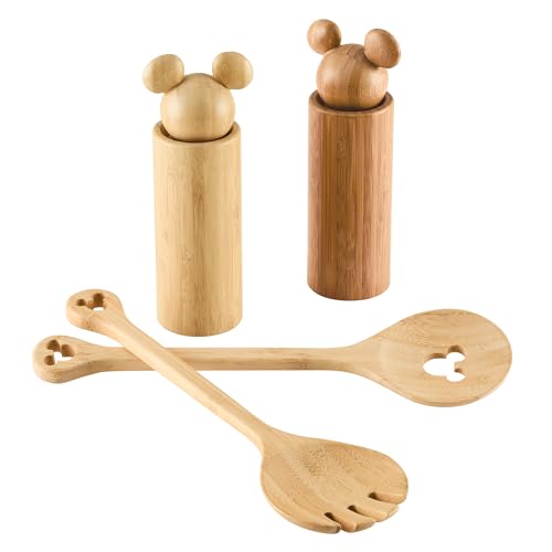 Disney Home Monochromes Bambus Salatbesteck Set