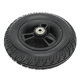 Wheelchair Wheel Replacement 7in Wheel Replacement for Wheelchairs Heavy Duty Solid Front Wheelchair Wheel No Noise Non Slip Mechanicalcomponents