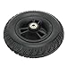 Hamwesh 7 Inch Solid Wheelchair Wheels Replacement with Non Slip Tire for Electric Chairs and Carts