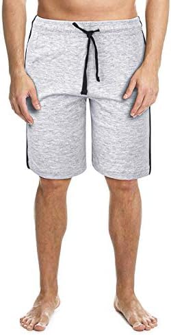 2-pak męskie spodenki Lounge Wear bielizna nocna super miękkie wygodne bawełniane spodnie piżamy