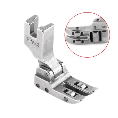 Pie prensatelas rodillo para máquina de coser industrial miniatura 3