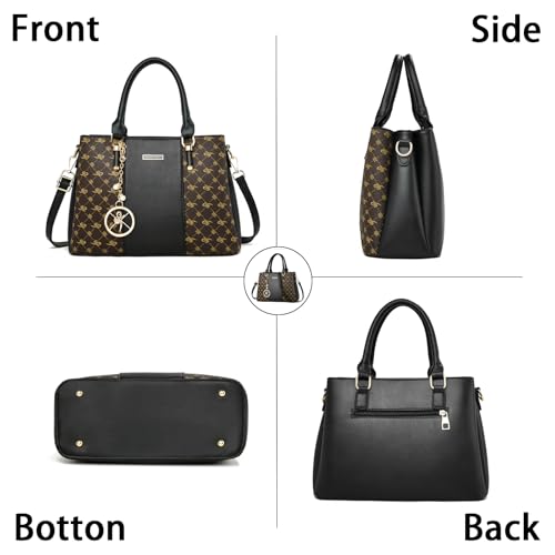 Image of KURGOOL Women Purses and Handbags Top Handle Satchel Shoulder Bags Messenger Tote Bag for Ladie