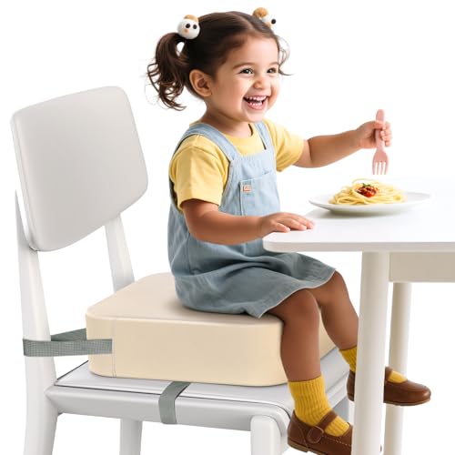 PU Leather Adjustable Booster Seat