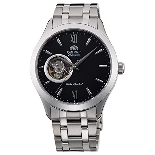 Orient Reloj Analógico para Hombre de Automático con Correa en Acero Inoxidable FAG03001B0