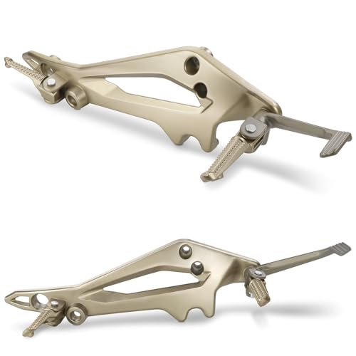 La Mejor Recopilación de Tornos disponible en línea. 22 Posapie Derecho con Base para Vento Rocketman, Tornado, Thunderstar, Screamer, Incluye Base y Dos Posapies y Pedal de freno, Duradero Aluminio