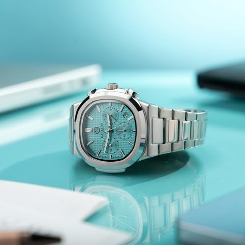 Image of Carlton London Men Stainless Steel Analog Watch | Black Waterproof Watches for Men Boys Male | Fashionable Trendy Quartz Movement Wrist Watch