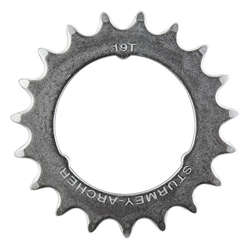 Pignon de moyeu Sturmey Archer RX 19T en chrome anti friction