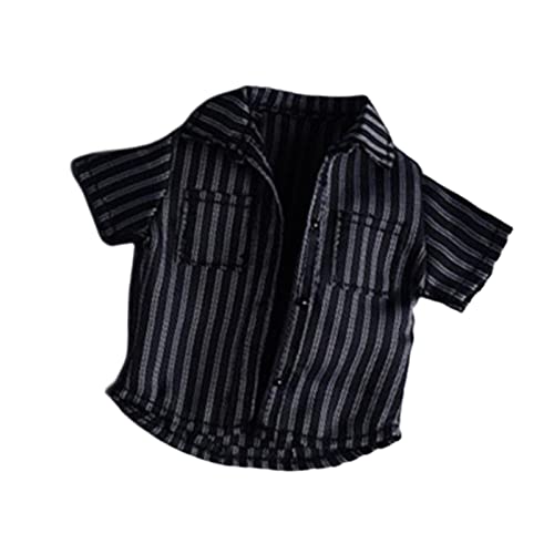 Colcolo Camisa a Rayas para Figura Masculina, Ropa de Muñeca