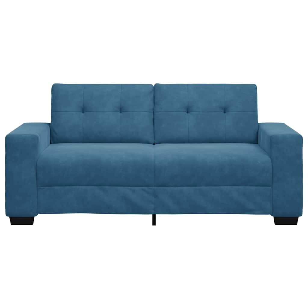 Gecheer Divanetto Blu 140 cm in Velluto, dire Divano a 2/3 Posti, Divano Letto Sofà, Salotto Moderno, P4105131