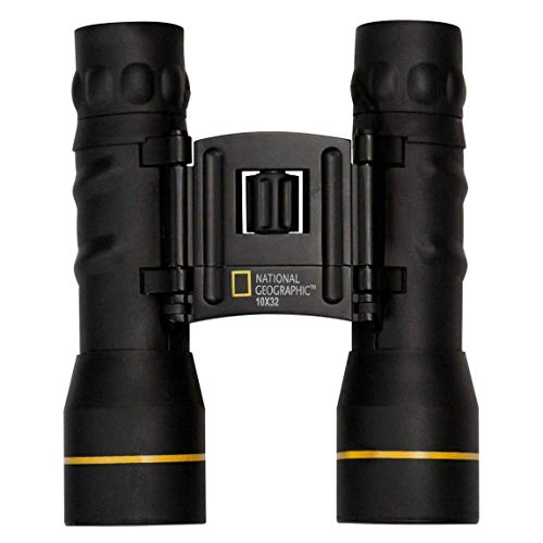 National Geographic Compact Binoculars 10x32 Foldable Roof-Prism Binoculars for Bird Watching, Hunting, Hiking