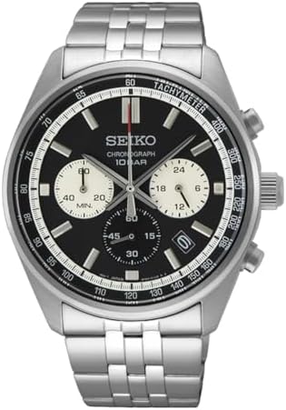 Seiko Reloj Analógico para Hombres de Cuarzo con Correa en Acero ...