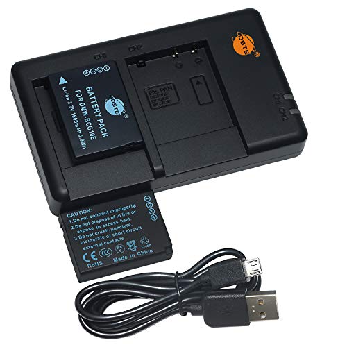 Evita quedarte sin energía con baterías DMW-BCG10 y cargador dual USB
