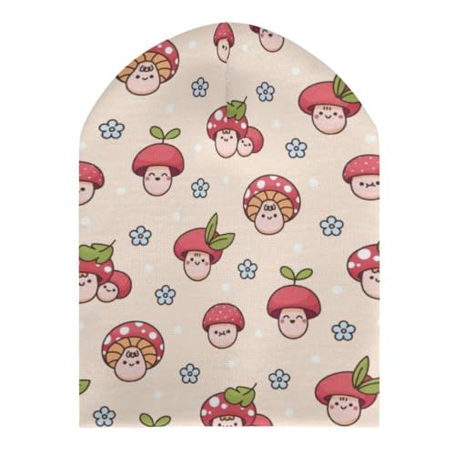 Cute Strawberry Pattern Kids Beanie Hat for for Girls Boys Children Cap Winter Knitted Chemo Cancer Headwear Accessories Gifts Decoration3