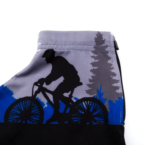 Cubiertas para zapatillas de ciclismo impermeables al viento, para bicicleta de carretera, XL amarillas miniatura 6