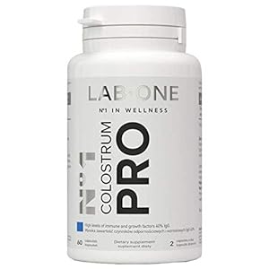 Lab One N°1 Colostrum Pro – 40 Per Cento IgG 400 Milligram – 60 Capsule